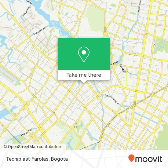 Tecniplast-Farolas map