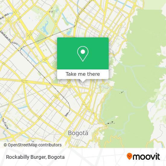 Rockabilly Burger map