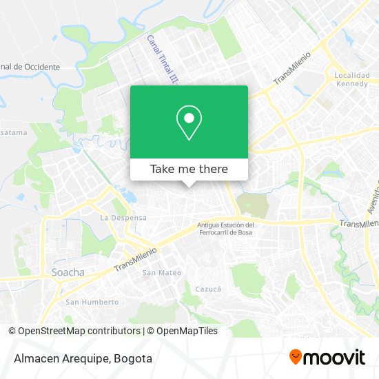 Mapa de Almacen Arequipe