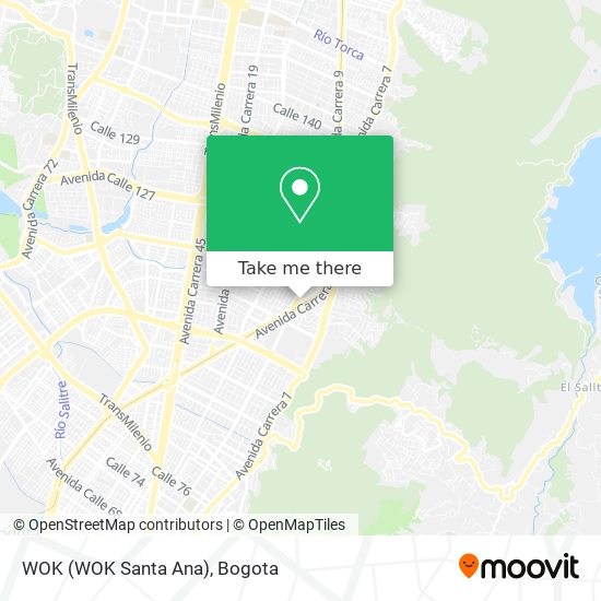 WOK (WOK Santa Ana) map