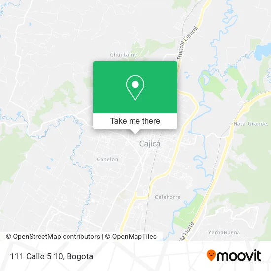 111 Calle 5 10 map