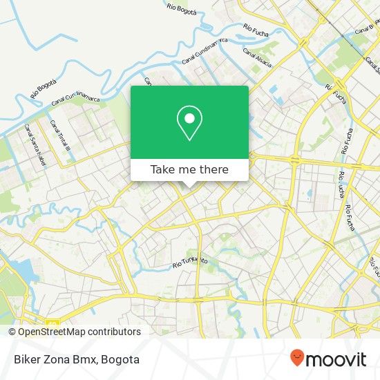 Biker Zona Bmx map
