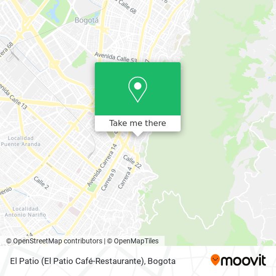 El Patio (El Patio Café-Restaurante) map