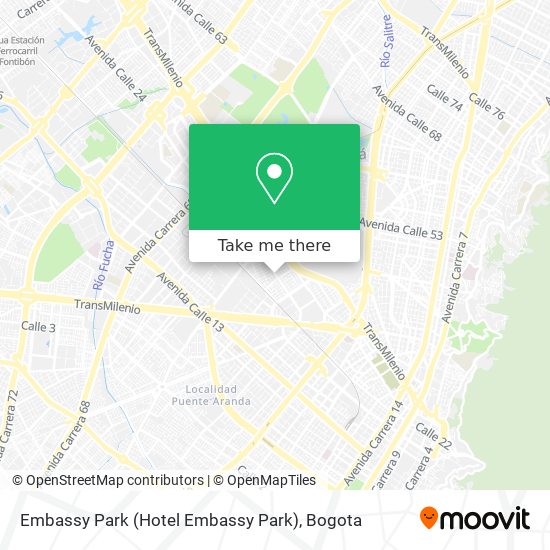 Embassy Park (Hotel Embassy Park) map