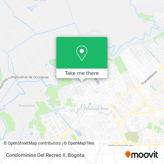 Condominios Del Recreo II map