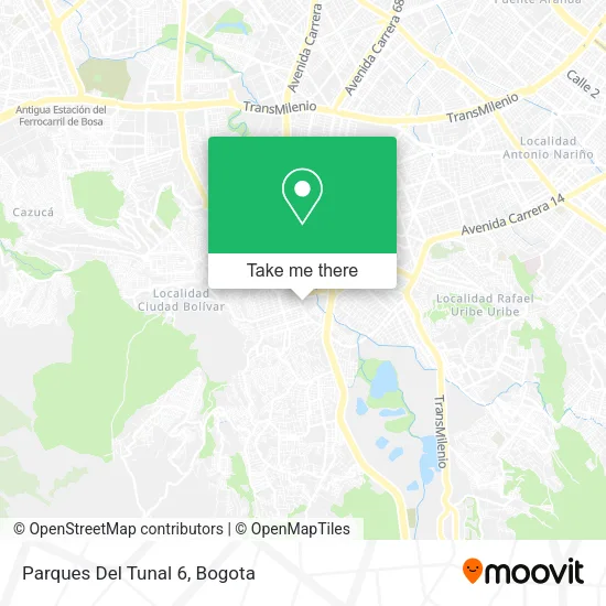Mapa de Parques Del Tunal 6