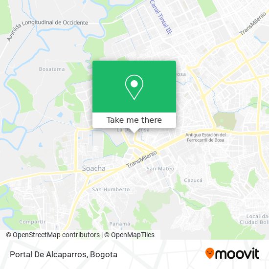 Mapa de Portal De Alcaparros