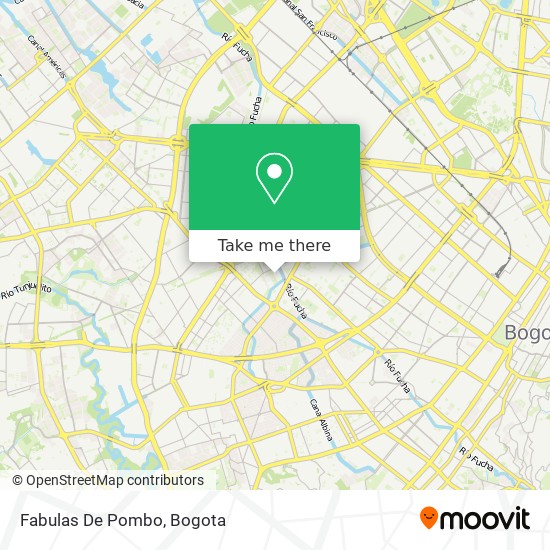 Fabulas De Pombo map