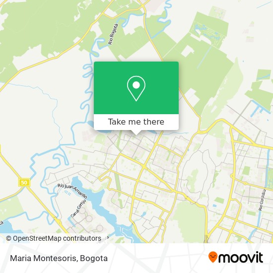 Mapa de Maria Montesoris