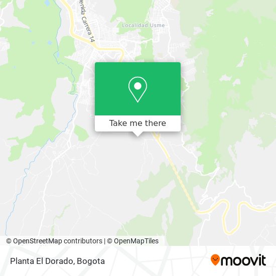 Mapa de Planta El Dorado
