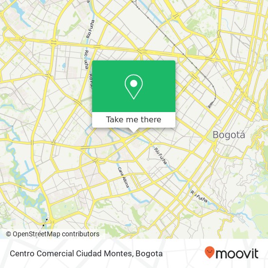 Centro Comercial Ciudad Montes map