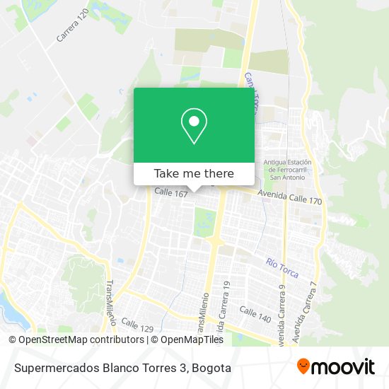 Supermercados Blanco Torres 3 map