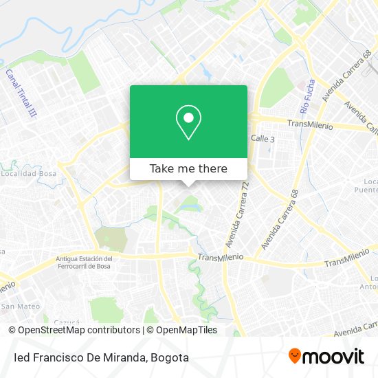 Ied Francisco De Miranda map