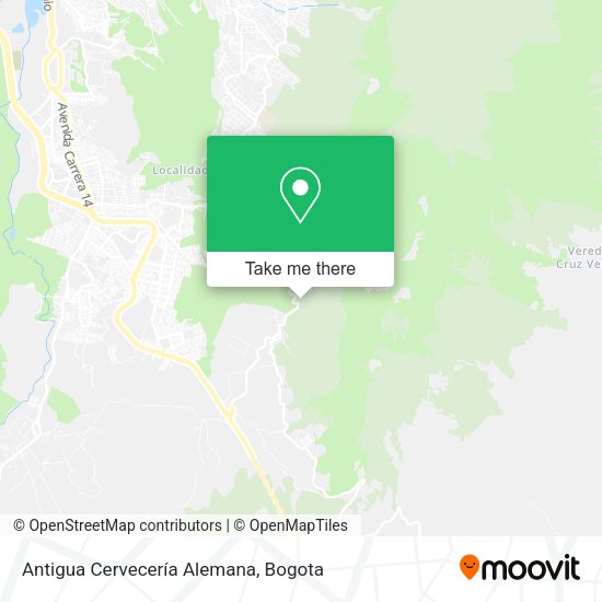 Antigua Cervecería Alemana map