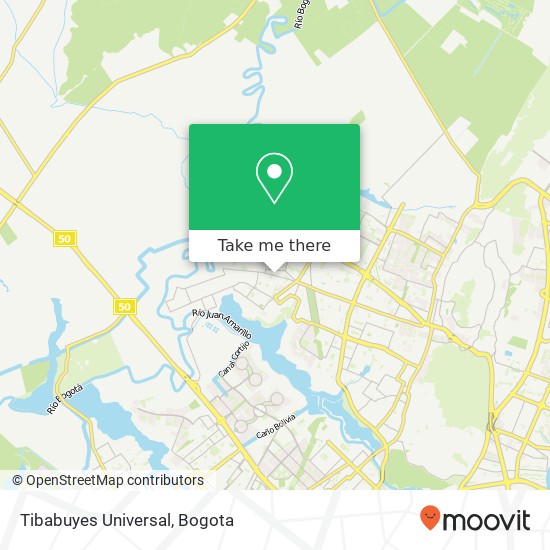 Tibabuyes Universal map