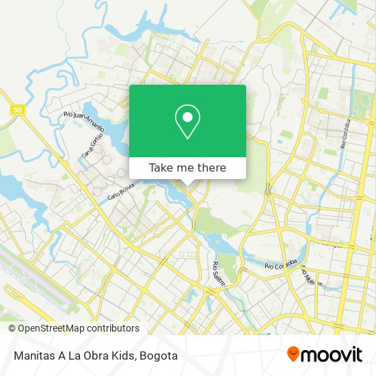 Manitas A La Obra Kids map