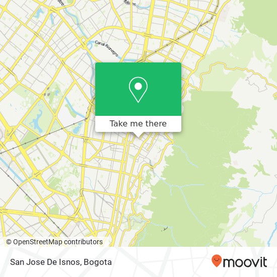 San Jose De Isnos map