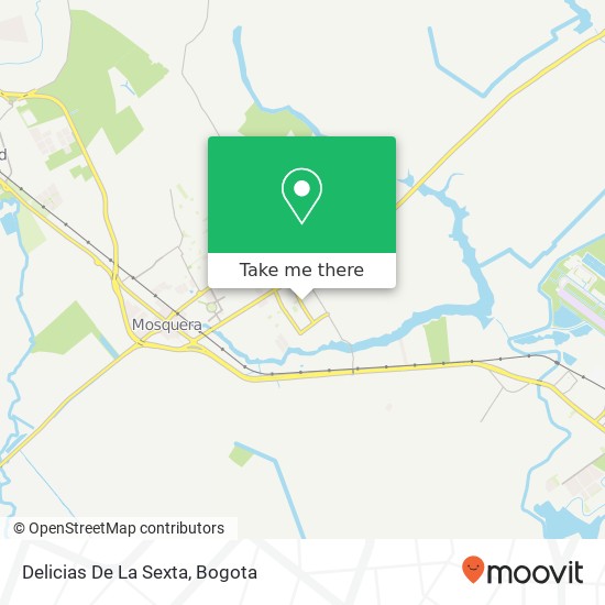 Delicias De La Sexta map