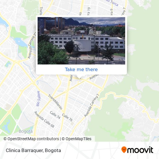 Clinica Barraquer map