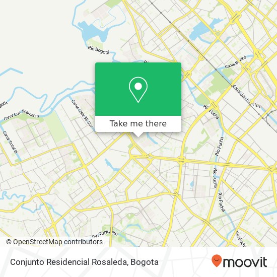 Conjunto Residencial Rosaleda map