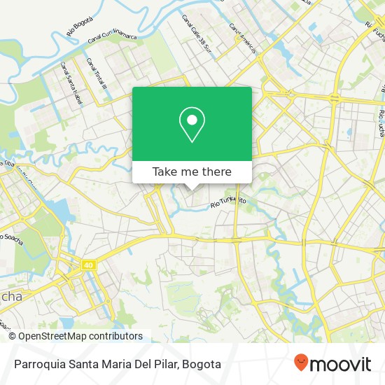 Parroquia Santa Maria Del Pilar map