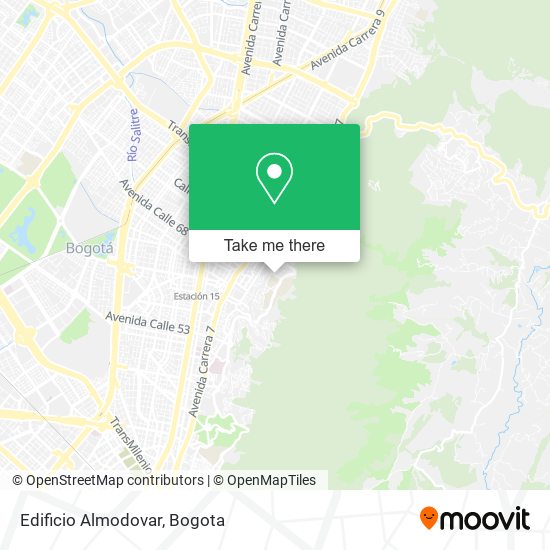 Edificio Almodovar map