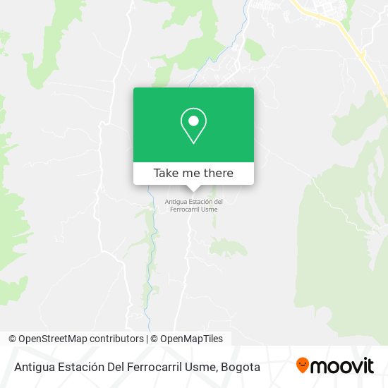 Antigua Estación Del Ferrocarril Usme map