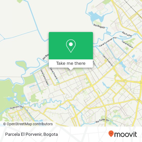 Parcela El Porvenir map
