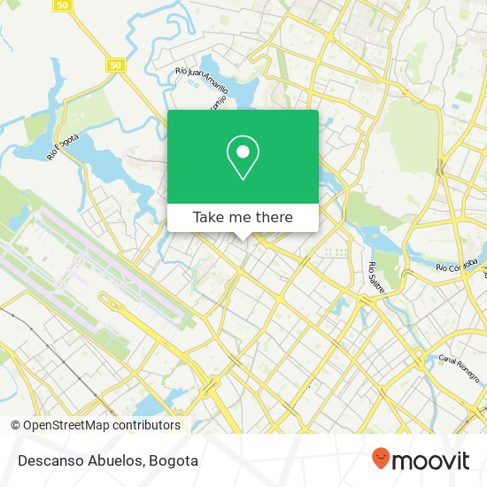 Descanso Abuelos map
