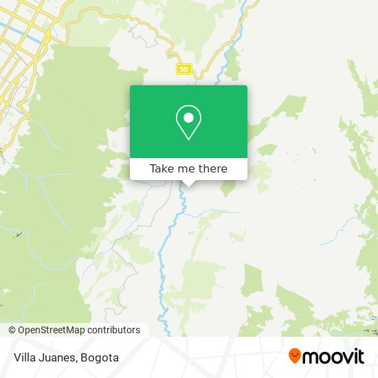 Mapa de Villa Juanes