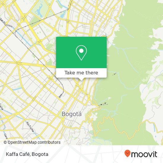Kaffa Café map