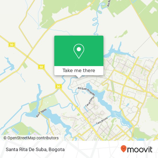 Santa Rita De Suba map