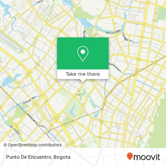 Punto De Encuentro map