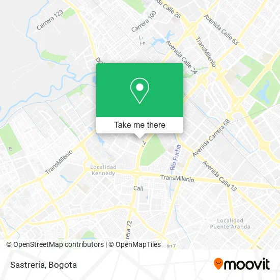 Sastreria map
