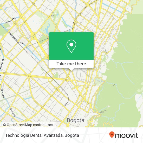 Technología Dental Avanzada map