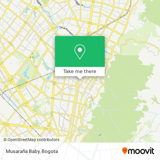 Musaraña Baby map