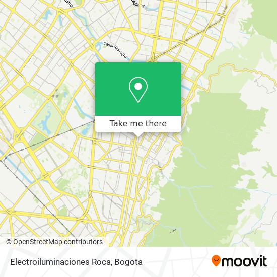 Electroiluminaciones Roca map