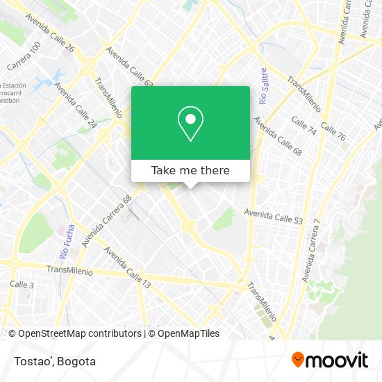 Tostao’ map