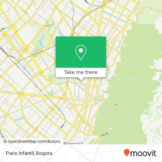 Paris Infantil map