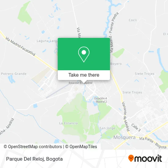 Parque Del Reloj map