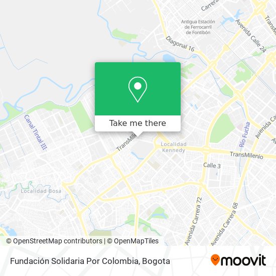 Fundación Solidaria Por Colombia map