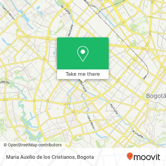 Maria Auxilio de los Cristianos map