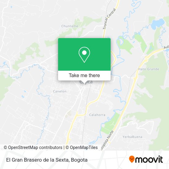 El Gran Brasero de la Sexta map