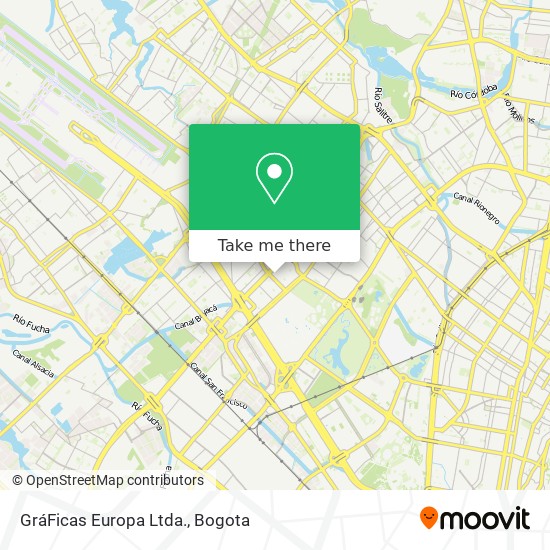 GráFicas Europa Ltda. map