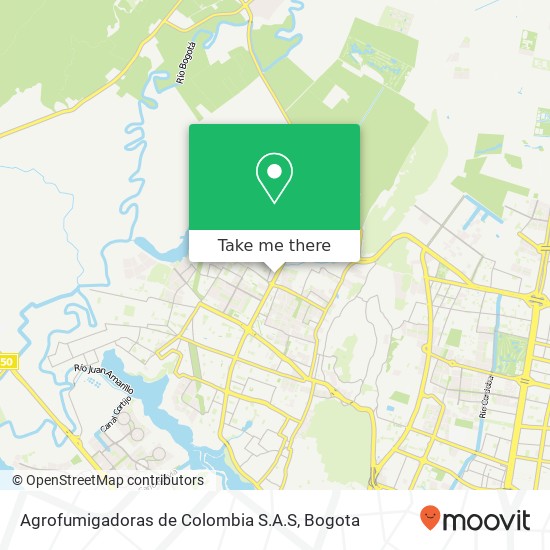 Agrofumigadoras de Colombia S.A.S map
