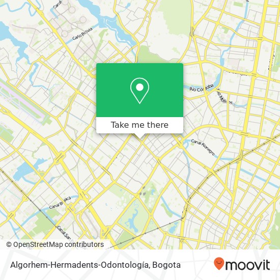 Mapa de Algorhem-Hermadents-Odontología