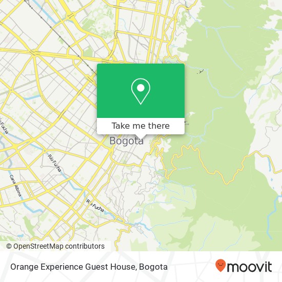 Orange Experience Guest House map