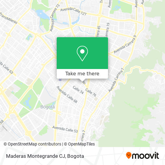 Maderas Montegrande CJ map