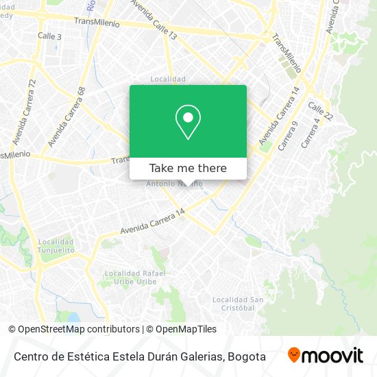 Centro de Estética Estela Durán Galerias map