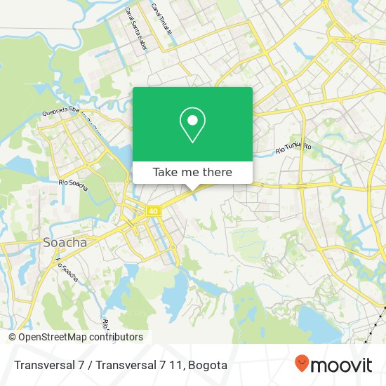 Transversal 7 / Transversal 7 11 map